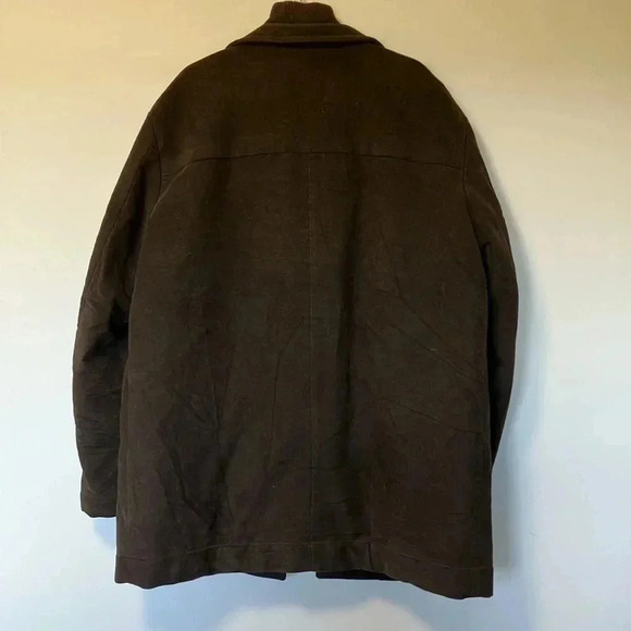 Hugo Boss brown inside zipped jacket button  coat - Picture 11 of 11